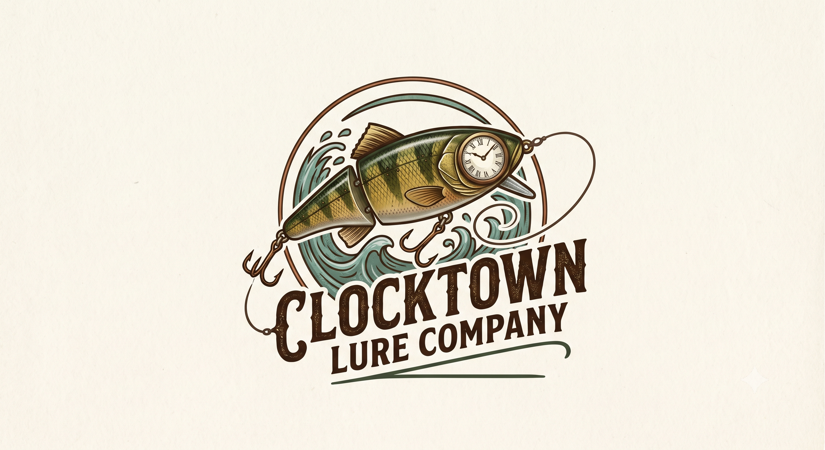 Clocktown Lure Company logo